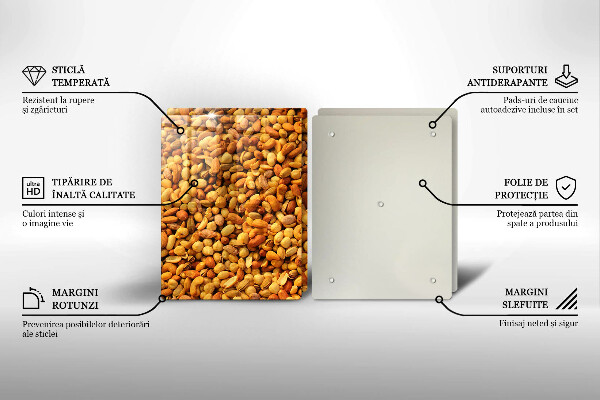 Kitchen worktop saver Mixture of nuts