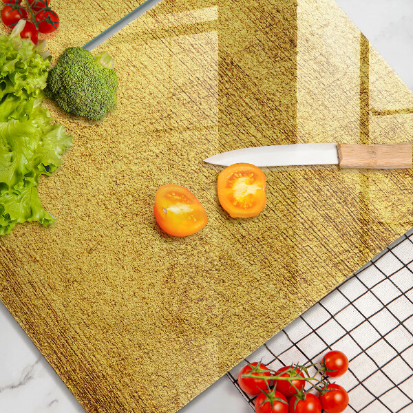 Kitchen worktop saver Yellow abstraction