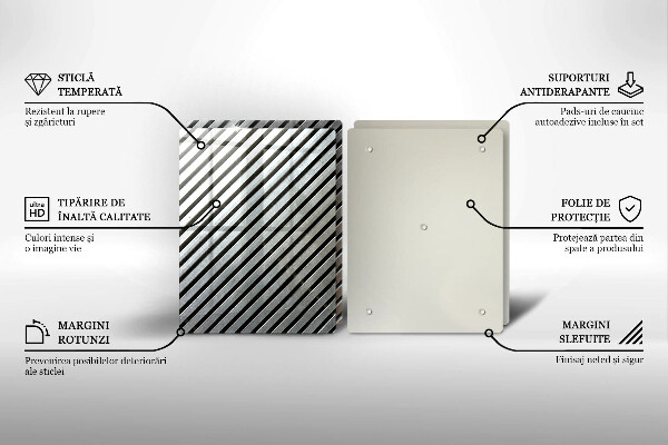 Kitchen worktop saver Metal lines