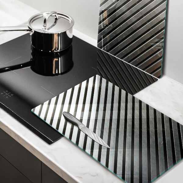 Kitchen worktop saver Metal lines