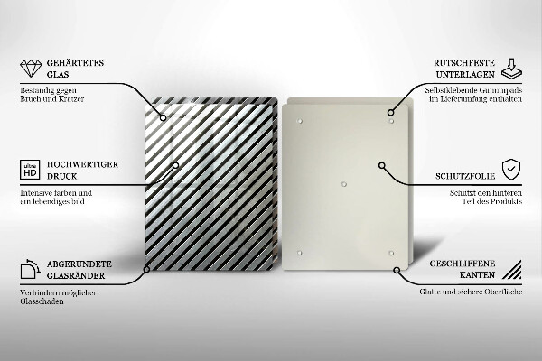 Kitchen worktop saver Metal lines