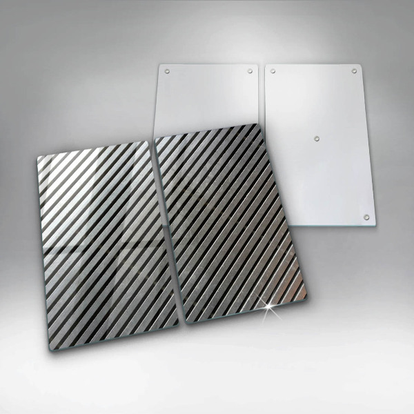 Kitchen worktop saver Metal lines