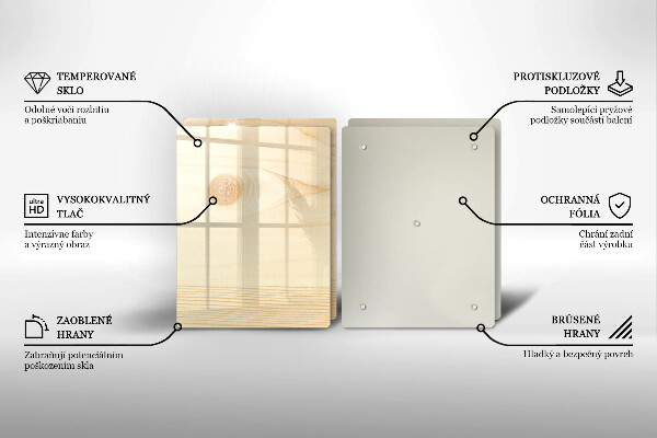 Kitchen worktop saver Wooden plank