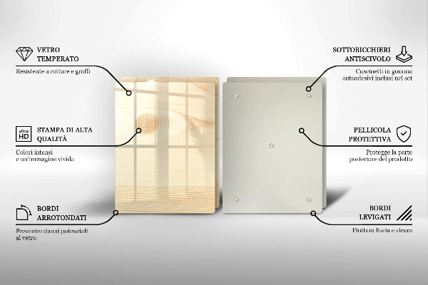 Kitchen worktop saver Wooden plank