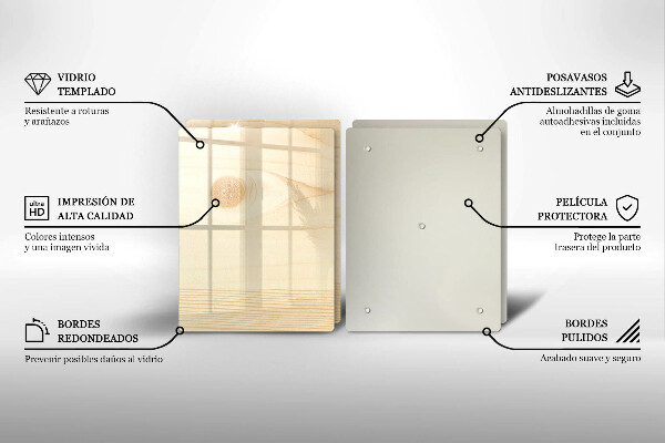 Kitchen worktop saver Wooden plank