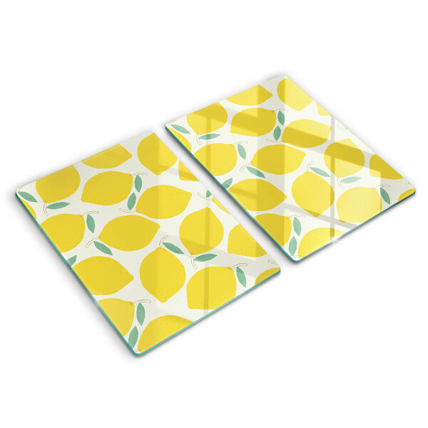Kitchen worktop saver Illustratuion lemons