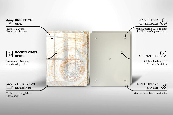 Worktop saver Wood texture