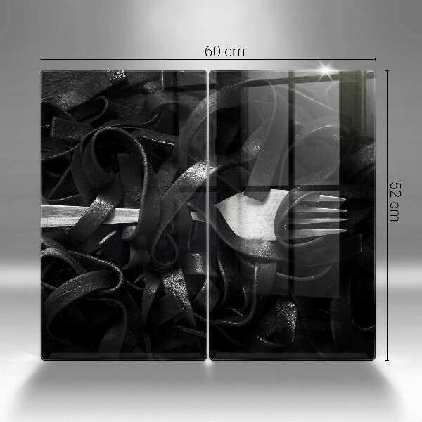 Worktop saver Black tagliatelle pasta