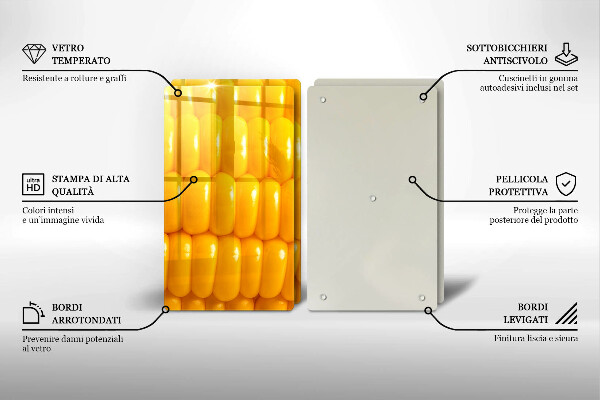 Worktop saver Corn grain