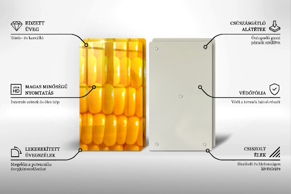 Worktop saver Corn grain