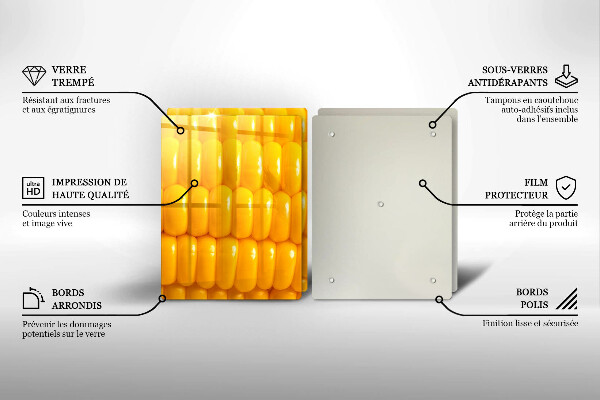 Worktop saver Corn grain