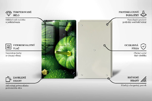 Worktop saver Green pumpkins