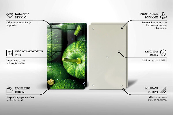 Worktop saver Green pumpkins