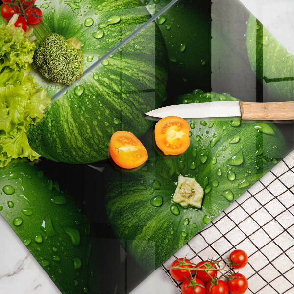 Worktop saver Green pumpkins