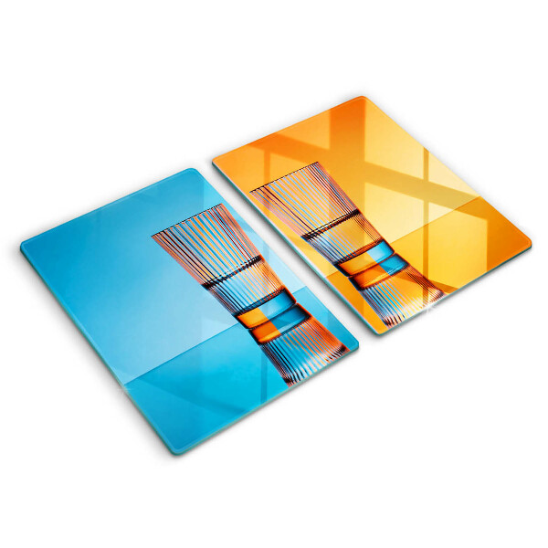 Worktop saver Two glasses of water