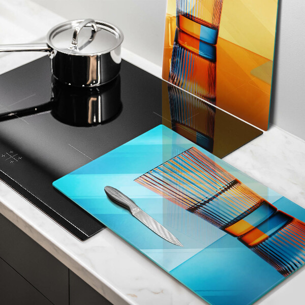 Worktop saver Two glasses of water