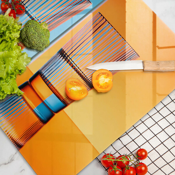 Worktop saver Two glasses of water