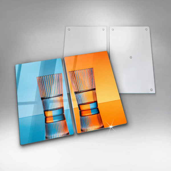 Worktop saver Two glasses of water