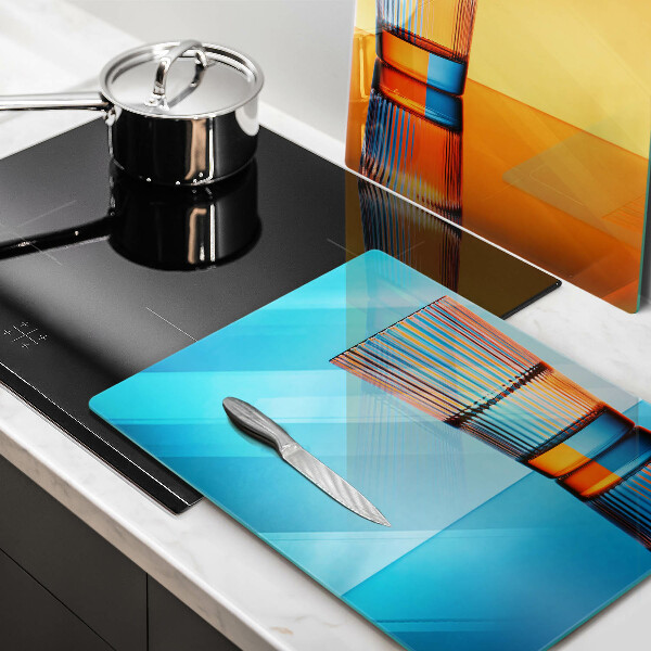 Worktop saver Two glasses of water