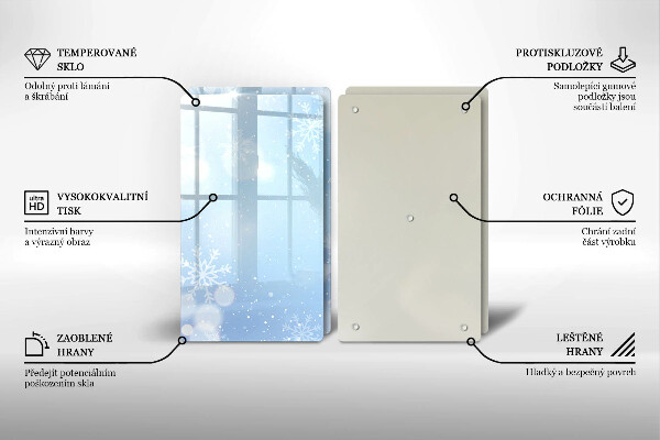 Worktop saver Winter texture