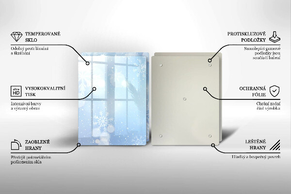 Worktop saver Winter texture