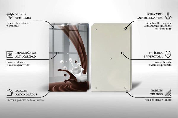 Worktop saver Milk and chocolate