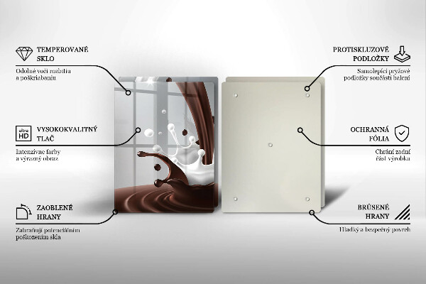 Worktop saver Milk and chocolate