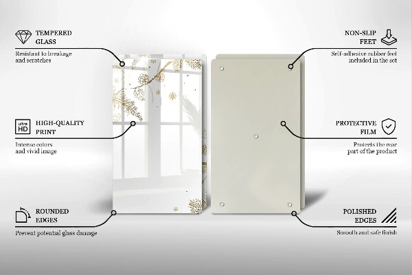 Worktop saver Winter decorations