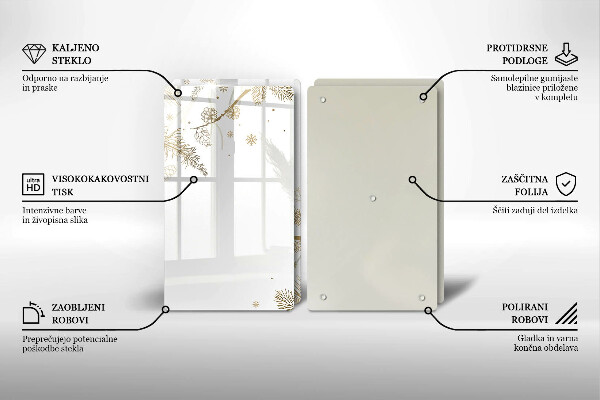 Worktop saver Winter decorations