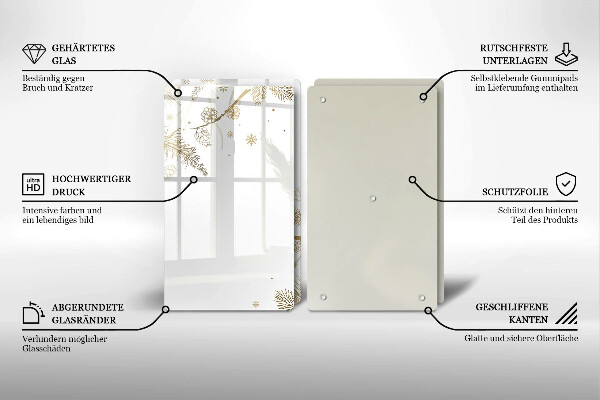 Worktop saver Winter decorations