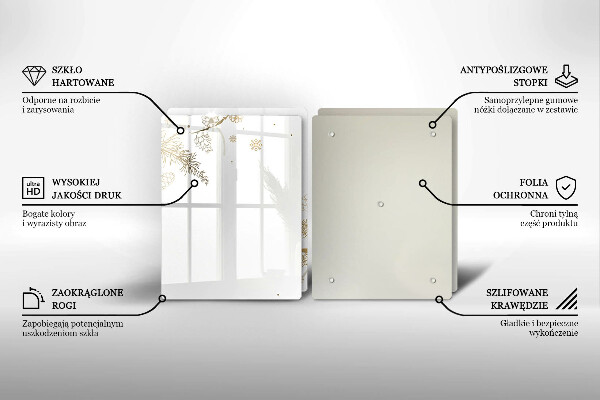 Worktop saver Winter decorations