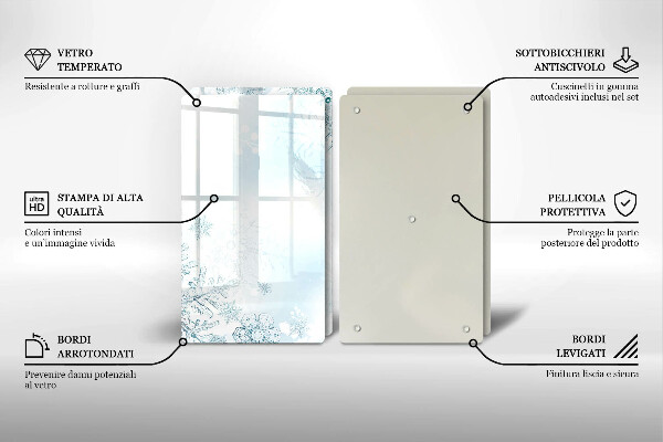 Worktop saver Snowflake