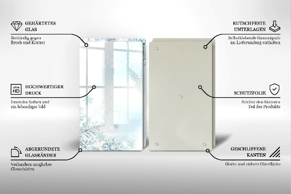 Worktop saver Snowflake