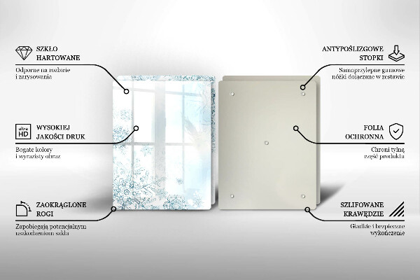 Worktop saver Snowflake