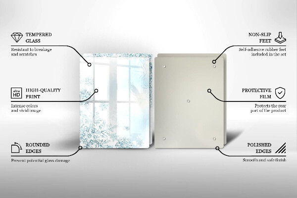 Worktop saver Snowflake