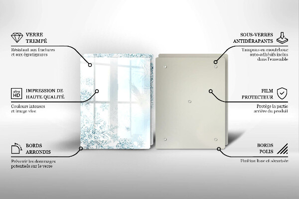 Worktop saver Snowflake