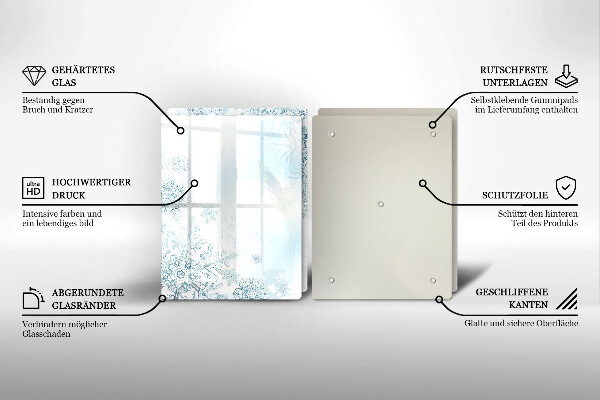 Worktop saver Snowflake