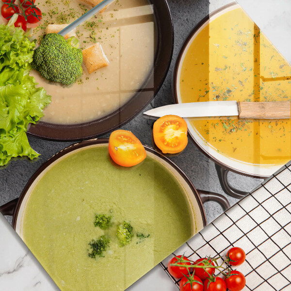 Worktop saver Colorful soups