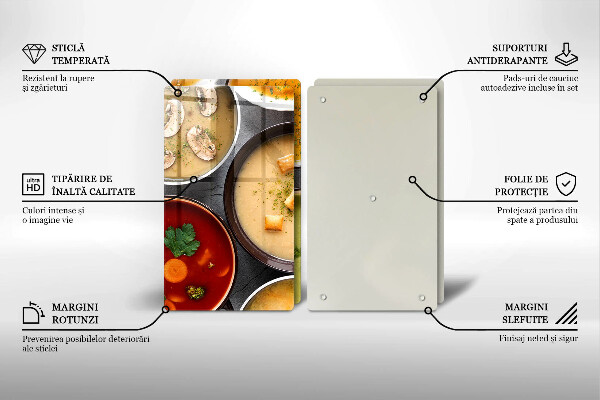 Worktop saver Colorful soups
