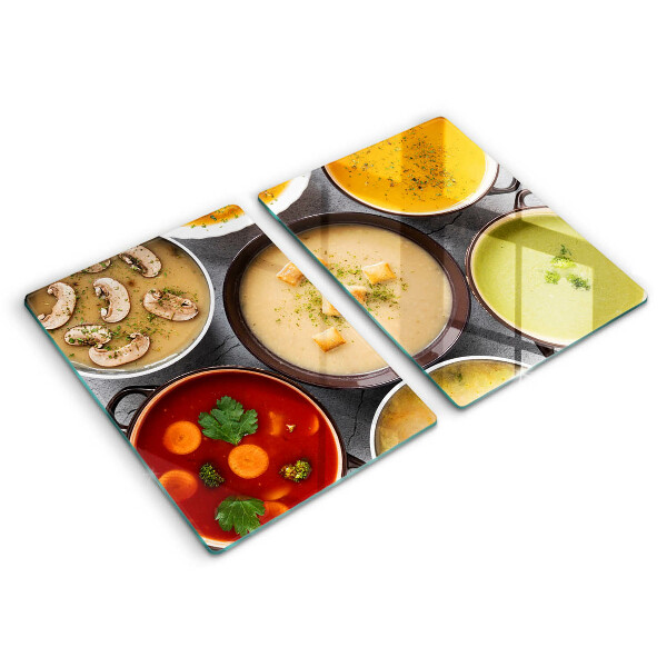 Worktop saver Colorful soups
