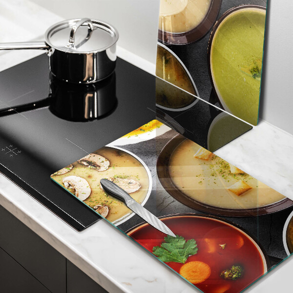 Worktop saver Colorful soups