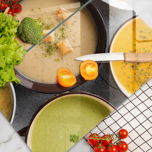 Worktop saver Colorful soups