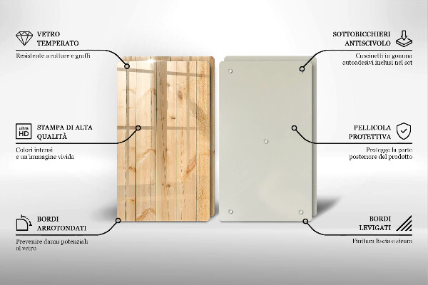 Work surface savers Delicate wooden boards