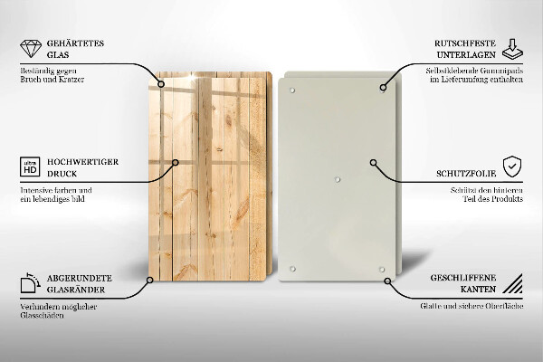 Work surface savers Delicate wooden boards