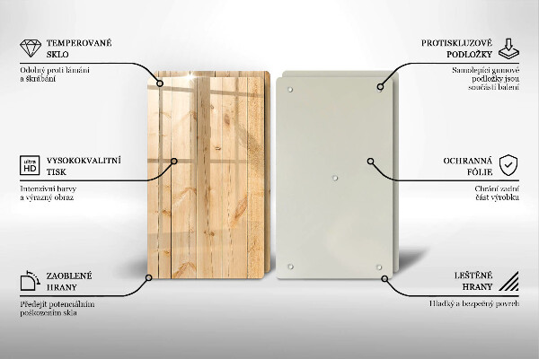 Work surface savers Delicate wooden boards