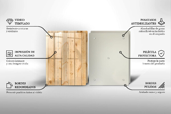 Work surface savers Delicate wooden boards