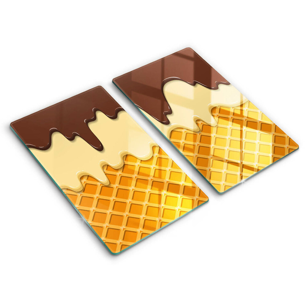Work surface savers Illustration of ice cream