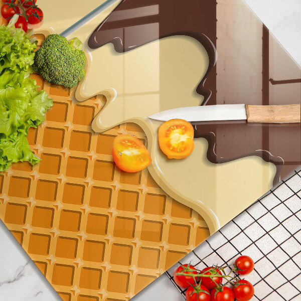 Work surface savers Illustration of ice cream