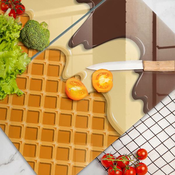 Work surface savers Illustration of ice cream