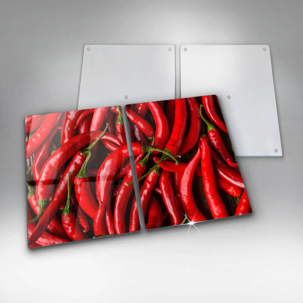 Work surface savers Hot chili peppers